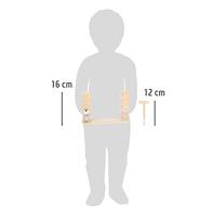 Small Foot houten wiebel muur spel - thumbnail