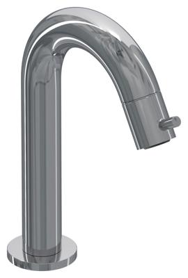 Fonteinkraan IVY Bond Gebogen Staand Model S Chroom