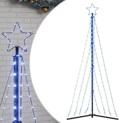 Kerstboomverlichting 339 blauwe LED's 187 cm Kerstboomverlichting 339 blauwe LED's 187 cm
