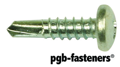 pgb-Europe PGB-FASTENERS | Zelfborende schroef DIN 7504M-H Ø 4,20x25 Zn | 200 st 07504M001004202503