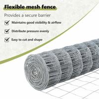 VidaXL Hek met paal zilver 0,8 x 25 m staal - thumbnail