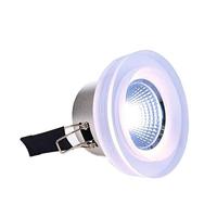 Deko Light 565197 COB 68 Acryl, 8 W, RGB, Silber LED-inbouwlamp LED LED vast ingebouwd 8.0 W Zilver - thumbnail