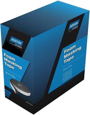 NORTON afplaktape "foam standard" foam cover tape 13mmx50m