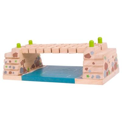 Bigjigs houten rails - ratelbrug