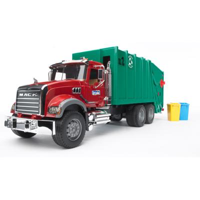 bruder MACK Granite vuilniswagen modelvoertuig