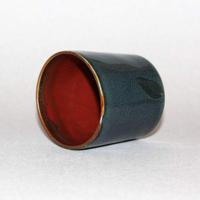 SERAX - Terres de Reves - Beker 0,23l Dark Blue/Rust - thumbnail