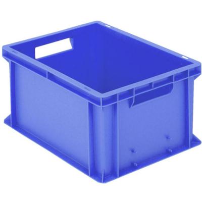 1658345 Stapelbak Classic Geschikt voor levensmiddelen (l x b x h) 400 x 300 x 215 mm Blauw 1 stuk(s) 1658345 Stapelbak Classic Geschikt voor levensmiddelen (l x b x h) 400 x 300 x 215 mm Blauw 1 stuk(s)