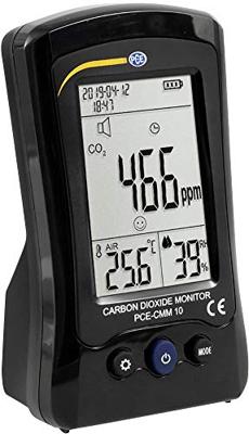 PCE Instruments Kooldioxidemeter Temperatuur, Luchtvochtigheid, Koolstofdioxide PCE Instruments Kooldioxidemeter Temperatuur, Luchtvochtigheid, Koolstofdioxide