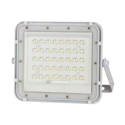 V-TAC VT-40W-W 7840 LED-schijnwerper, Zonne-energiemodule 16 W Neutraalwit Wit