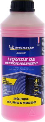 Liquido di raffreddamento - MICHELIN - Rosa - Conforme agli standard VAG BMW MERCEDES - 1L