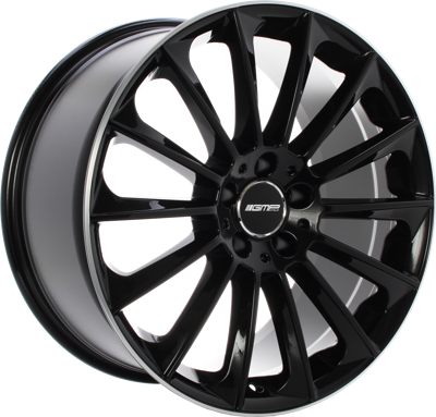 GMP STELLAR Zwart gepolijst met gepolijste rand GMP STELLAR Zwart gepolijst met gepolijste rand