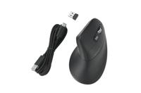 Kensington EQ Pro Fit ergonomische muis MY630, rechtshandig, draadloos, oplaadbaar - thumbnail