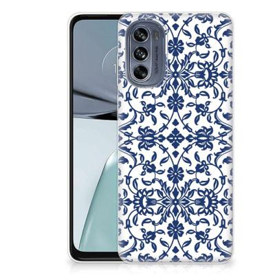 Motorola Moto G62 5G | TPU Case | Flower Blue