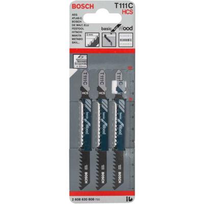 Bosch Accessoires Decoupeerzaagblad T 111 C Basic for Wood 3st - 2608630808 Bosch Accessoires Decoupeerzaagblad T 111 C Basic for Wood 3st - 2608630808