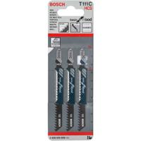 Bosch Accessories 2608630808 Decoupeerzaagblad T 111 C Basic for Wood, verpakking van 3 stuks 3 stuk(s) - thumbnail