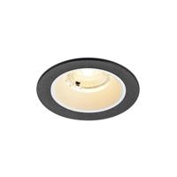 SLV InbouwspotNuminos S zwart/wit 3000K - 40gr - 1009455 - thumbnail