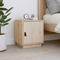 Nachtkastje 40x34x45 cm massief grenenhout - thumbnail