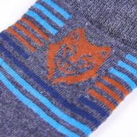 Kindersokken 5 paar leeuwenprint EU 30-34 - thumbnail