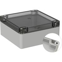 TRU COMPONENTS TC-9065464 Outdoorbehuizing 122 x 120 x 55 Polycarbonaat Grijs-wit (RAL 7035) 1 stuk(s) - thumbnail