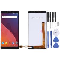LCD-scherm en digitizer volledige assemblage voor Wiko View Lite (zwart) - thumbnail
