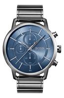 Heren Boss architectonisch chronograaf armbandhorloge, 44 mm - thumbnail