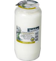 Bolsius Gedenklicht 14,5cm Wit Transparant - thumbnail