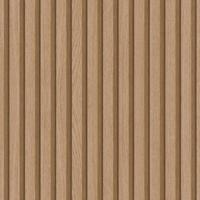 Noordwand Botanica Behang met houten lamellen 33958 - thumbnail