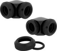 Corsair Hydro X Series XF Hardline 90° 12mm OD verbinding - thumbnail