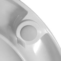 Tiger Comfort Care Toiletbril met deksel Duroplast Wit 250950646 - thumbnail