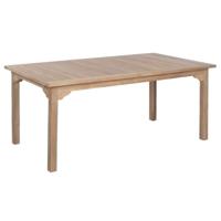 Eettafel Home ESPRIT Bruin Teakboom 180 x 100 x 75 cm - thumbnail