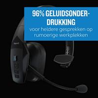 Jabra JABRA BlueParrott B550-XT HDST Bluetooth Over Ear headset Bluetooth Zwart - thumbnail