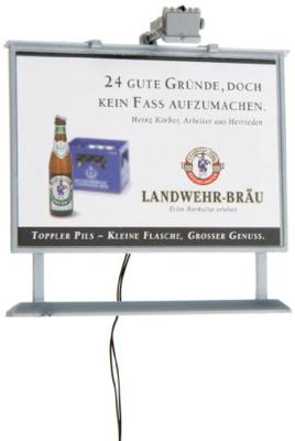 Viessmann Modelltechnik 6336 H0 reclamebord met LED-verlichting Kant-en-klaar model