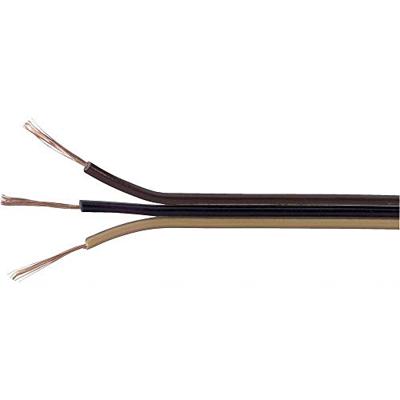 TRU COMPONENTS 1567057 Draad 3 x 0.14 mm² Lichtbruin, Zwart, Donkerbruin 25 m