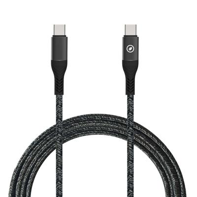 Kabel USB-C naar USB-C Muvit for Change Zwart 1,2 m