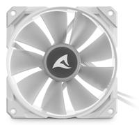 Sharkoon rebel f50 pwm rgb case fan (wit, 120 x 120 x 25 mm) - thumbnail