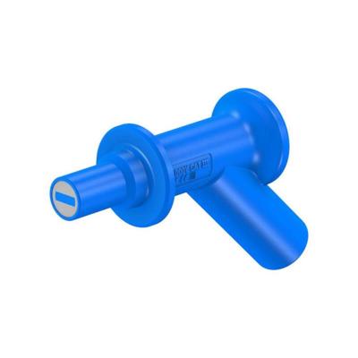 Stäubli XMA-7 Veiligheids-testpunt Steekaansluiting 4 mm CAT III 1000 V Blauw 1 stuk(s) Stäubli XMA-7 Veiligheids-testpunt Steekaansluiting 4 mm CAT III 1000 V Blauw 1 stuk(s)