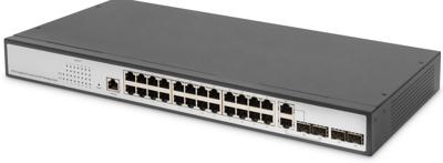 Digitus DN-80221-3 DN-80221-3 19 netwerk switch 24 + 4 poorten Digitus DN-80221-3 DN-80221-3 19 netwerk switch 24 + 4 poorten