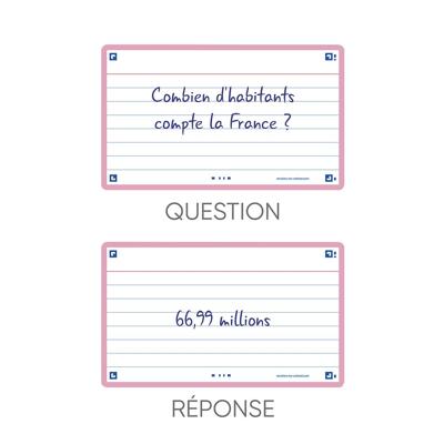 Flashcard Oxford 2.0 75x125mm 80 vel 250gr lijn roze Flashcard Oxford 2.0 75x125mm 80 vel 250gr lijn roze