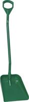 Vikan Hygiene schop groen met extra lange steel 130 cm en groot blad 38x34 - thumbnail