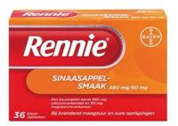Rennie Sinaasappel kauwtabletten bij brandend maagzuur - thumbnail