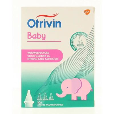 Otrivin Baby Wegwerpdopjes bij Otrivin Baby Aspirator neusjesreiniger