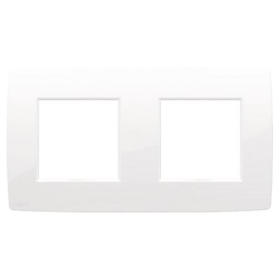 Niko Original tweevoudige afdekplaat bright white