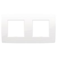 Niko Original tweevoudige afdekplaat bright white - thumbnail