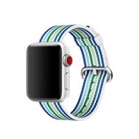 Apple Woven Nylon Apple Watch 38mm / 40mm / 41mm Blue Stripe - thumbnail
