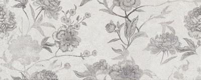 Borneo White Malone decor wandtegel 30x75 rett