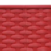 VidaXL Kerstboomrok ø65x19,5 cm rood - thumbnail