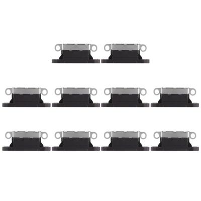 10 stuks opladen Port-Connector voor iPhone X(Black)