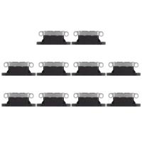 10 stuks opladen Port-Connector voor iPhone X(Black) - thumbnail