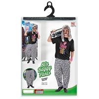 Baggy broek 80&apos;s zebra - thumbnail
