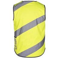 Wowow reflecterende veiligheidsvest "roadie" reflex vest roadie xl yellow - thumbnail